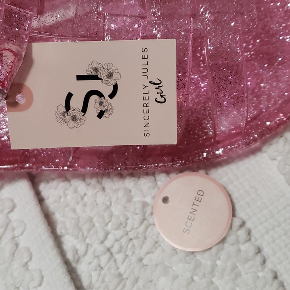 SINCERELY JULES PINK JELLY SANDALS SIZE 2 - Picture 2 of 9